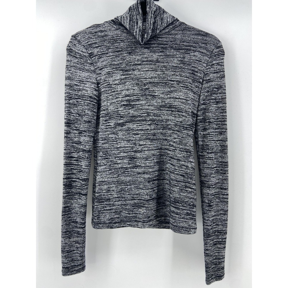Rag & Bone Sweater Womens XS Gray Jane Turtleneck Long Sleeve‎ Space Dye Stretch